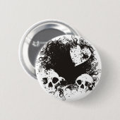 Badge Rond 5 Cm Romance morbide (Devant & derrière)