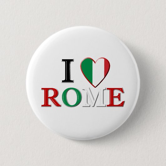 Badge Rond 5 Cm Rome (Devant)