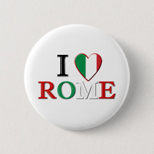 Badge Rond 5 Cm Rome