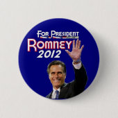 Badge Rond 5 Cm Romney 2012 (Devant)