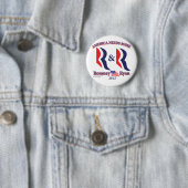 Badge Rond 5 Cm Romney et Ryan (En situation)