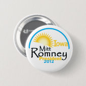 Badge Rond 5 Cm Romney IOWA (Devant & derrière)