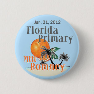 Badge Rond 5 Cm Romney la Floride