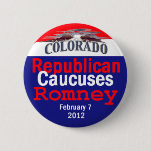 Badge Rond 5 Cm Romney le Colorado