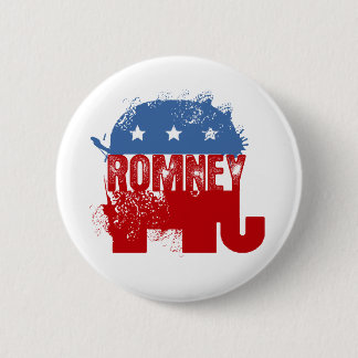 Badge Rond 5 Cm ROMNEY républicain