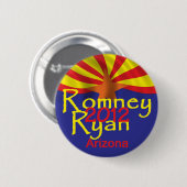 Badge Rond 5 Cm Romney Ryan (Devant & derrière)