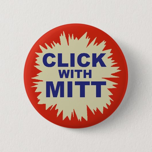 Badge Rond 5 Cm Romney Ryan (Devant)