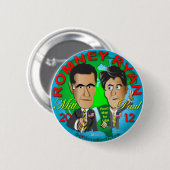 Badge Rond 5 Cm Romney Ryan USA (Devant & derrière)