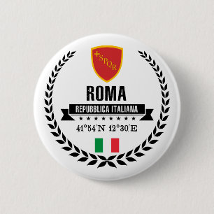 Badge Rond 5 Cm Roms