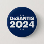 Badge Rond 5 Cm Ron DeSantis 2024 (Devant)
