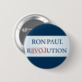 Badge Rond 5 Cm Ron Paul (Devant & derrière)