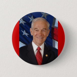 Badge Rond 5 Cm Ron Paul