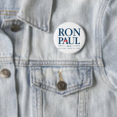 Badge Rond 5 Cm Ron Paul 2012 (En situation)