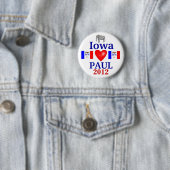 Badge Rond 5 Cm Ron Paul Iowa 2012 (En situation)