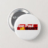 Badge Rond 5 Cm Ron Paul ou buste ! (Devant & derrière)
