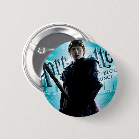 Badge Rond 5 Cm Ron Weasely (Devant & derrière)