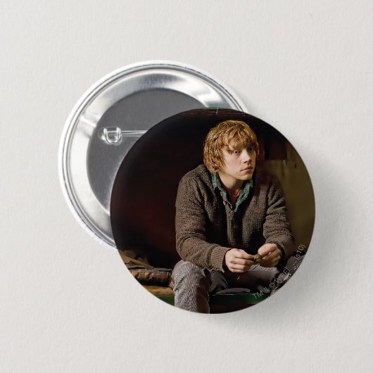 Badge Rond 5 Cm Ron Weasley 2 (Devant & derrière)