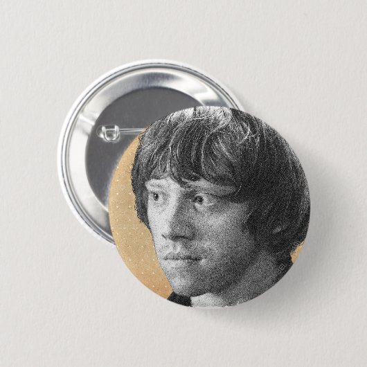 Badge Rond 5 Cm Ron Weasley 2 (Devant & derrière)
