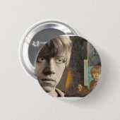 Badge Rond 5 Cm Ron Weasley 8 (Devant & derrière)