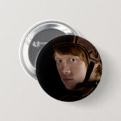 Badge Rond 5 Cm Ron Weasley équipé (Devant & derrière)