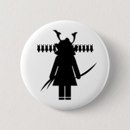 Badge Rond 5 Cm Ronin (Devant)
