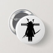 Badge Rond 5 Cm Ronin (Devant & derrière)