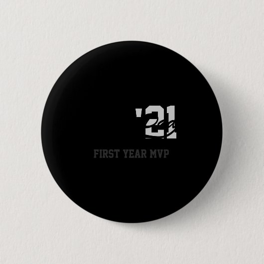 Badge Rond 5 Cm Rookie Dad First Year Mvp Srty T Shirt  (Devant)