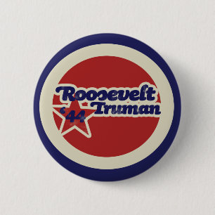 Badge Rond 5 Cm Roosevelt Truman 44