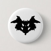 Badge Rond 5 Cm Rorschach Inkblot (Devant)