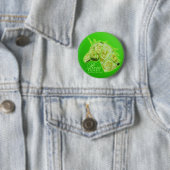Badge Rond 5 Cm Rosa Ryokko (En situation)