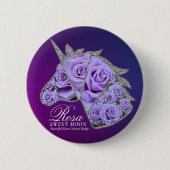 Badge Rond 5 Cm Rosa Sweet Moon (Devant)