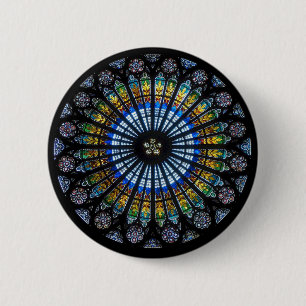 Badge Rond 5 Cm rosace