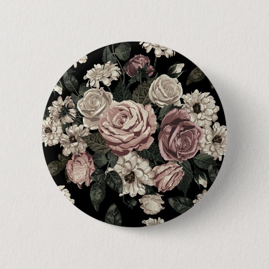 Badge Rond 5 Cm rose (Devant)