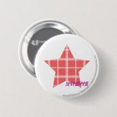 Badge Rond 5 Cm Rose 3 de plaid (Devant & derrière)