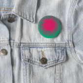 Badge Rond 5 Cm rose abstrait (En situation)