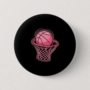 Badge Rond 5 Cm Rose ancien squelette pour fillette et femme