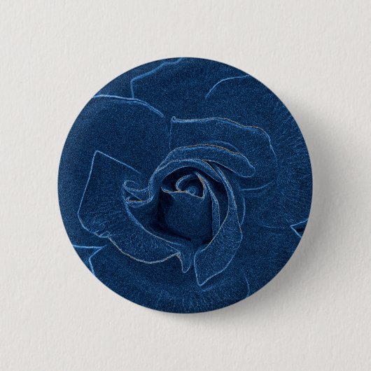 Badge Rond 5 Cm rose bleu velouté (Devant)