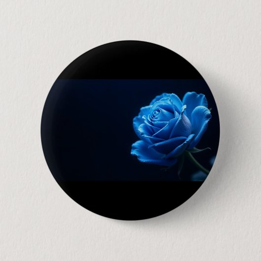 Badge Rond 5 Cm rose bleue (Devant)