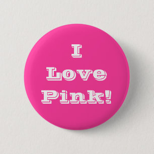 Badge Rond 5 Cm Rose d'amour du bouton I