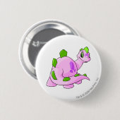 Badge Rond 5 Cm Rose de Chomby (Devant & derrière)