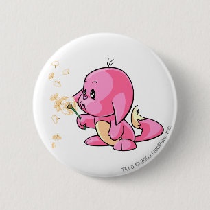 Badge Rond 5 Cm Rose de Kacheek