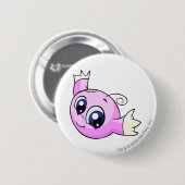Badge Rond 5 Cm Rose de Kiko (Devant & derrière)