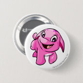 Badge Rond 5 Cm Rose de Poogle (Devant & derrière)