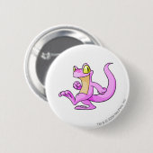 Badge Rond 5 Cm Rose de Techo (Devant & derrière)