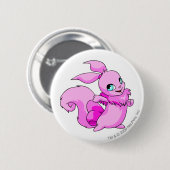 Badge Rond 5 Cm Rose d'Usul (Devant & derrière)