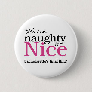 Badge Rond 5 Cm Rose final de Fling de Bachelorettes