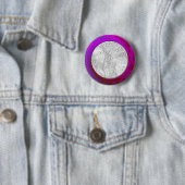 Badge Rond 5 Cm rose pourpre (En situation)