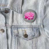 Badge Rond 5 Cm rose rose (En situation)