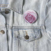 Badge Rond 5 Cm Rose rose rose (En situation)