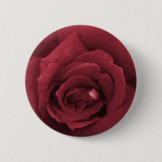Badge Rond 5 Cm rose rouge (Devant)